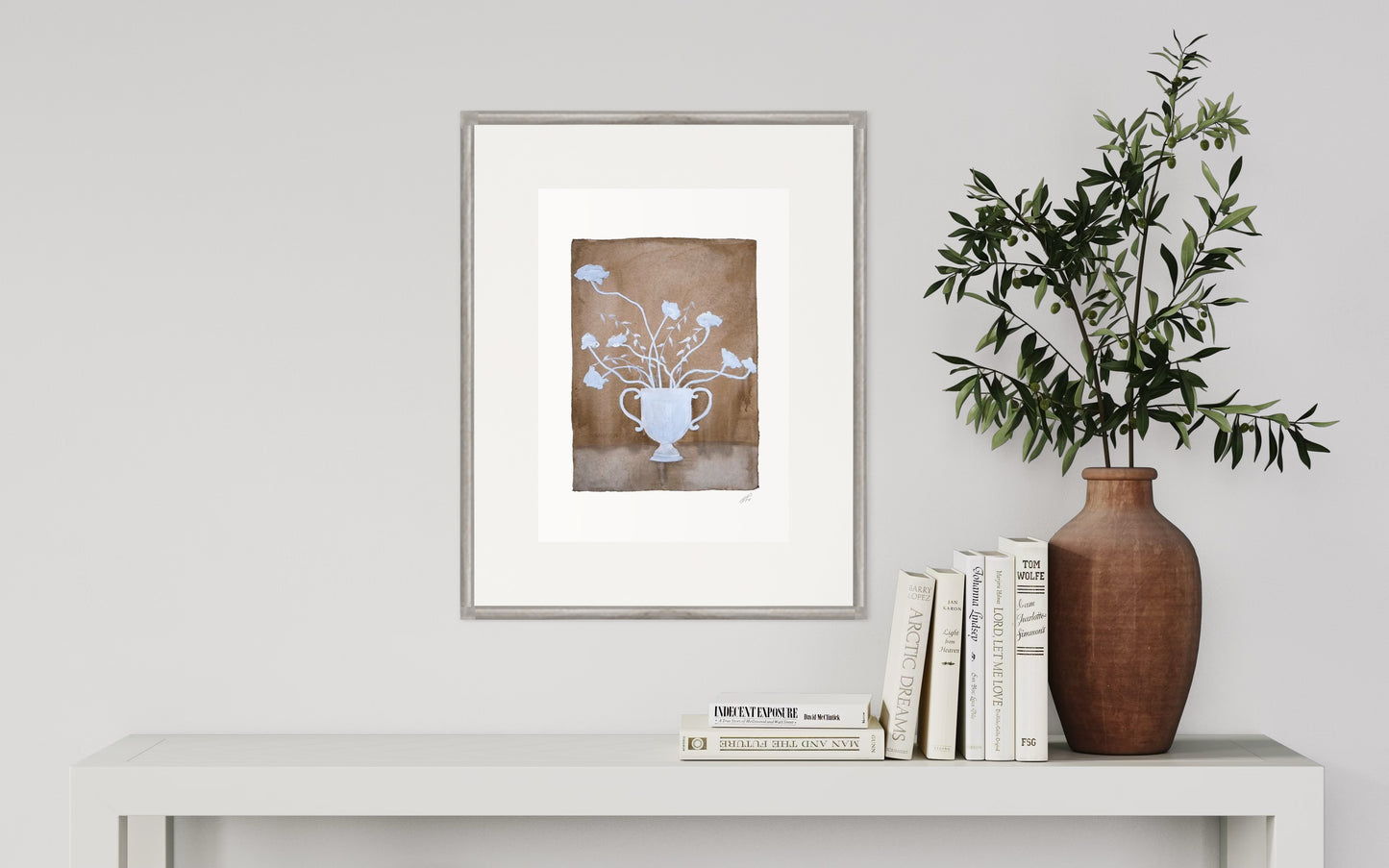 Folk Vase Print