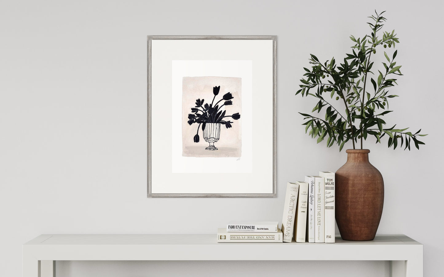 Rocaille Vase Print