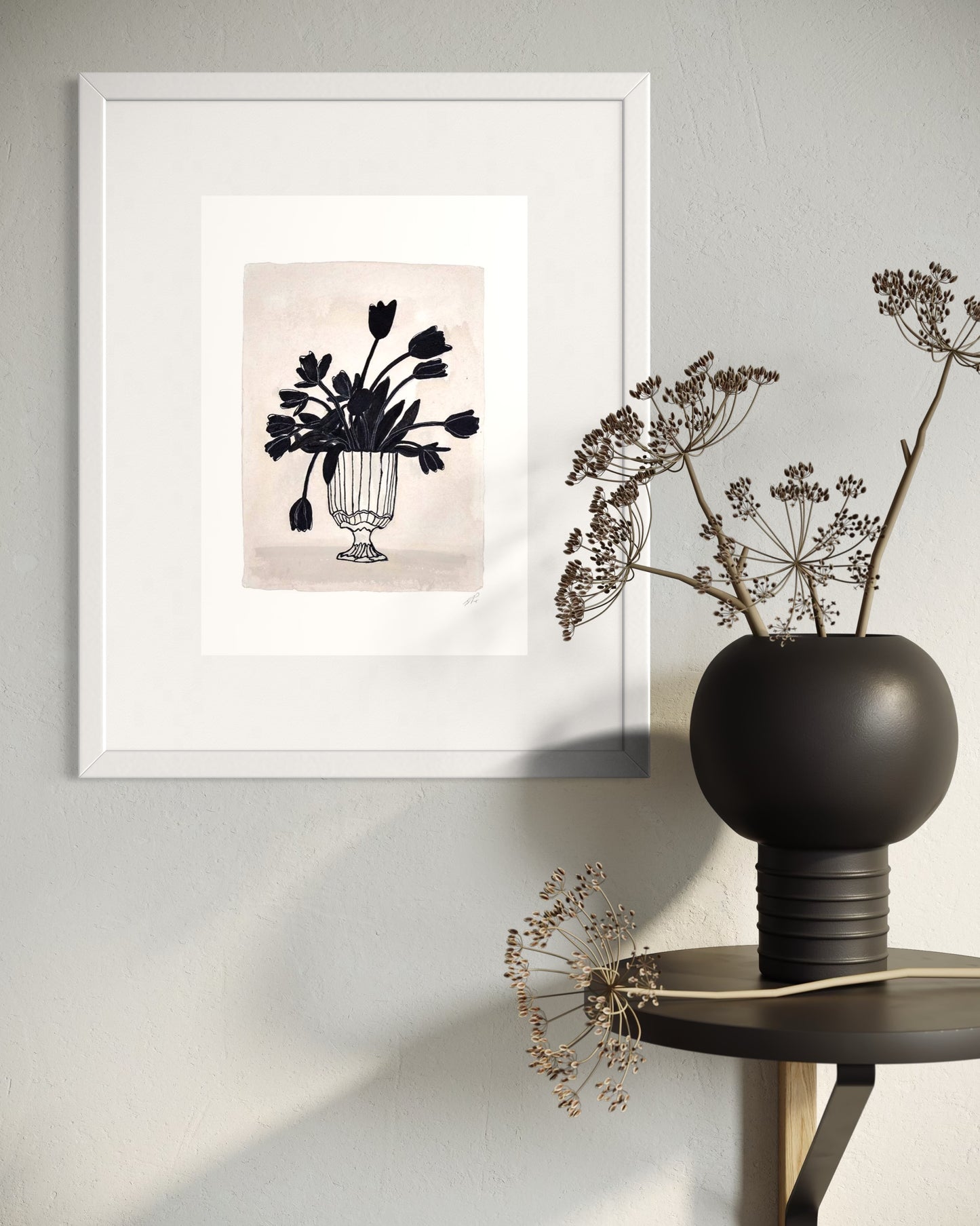 Rocaille Vase Print
