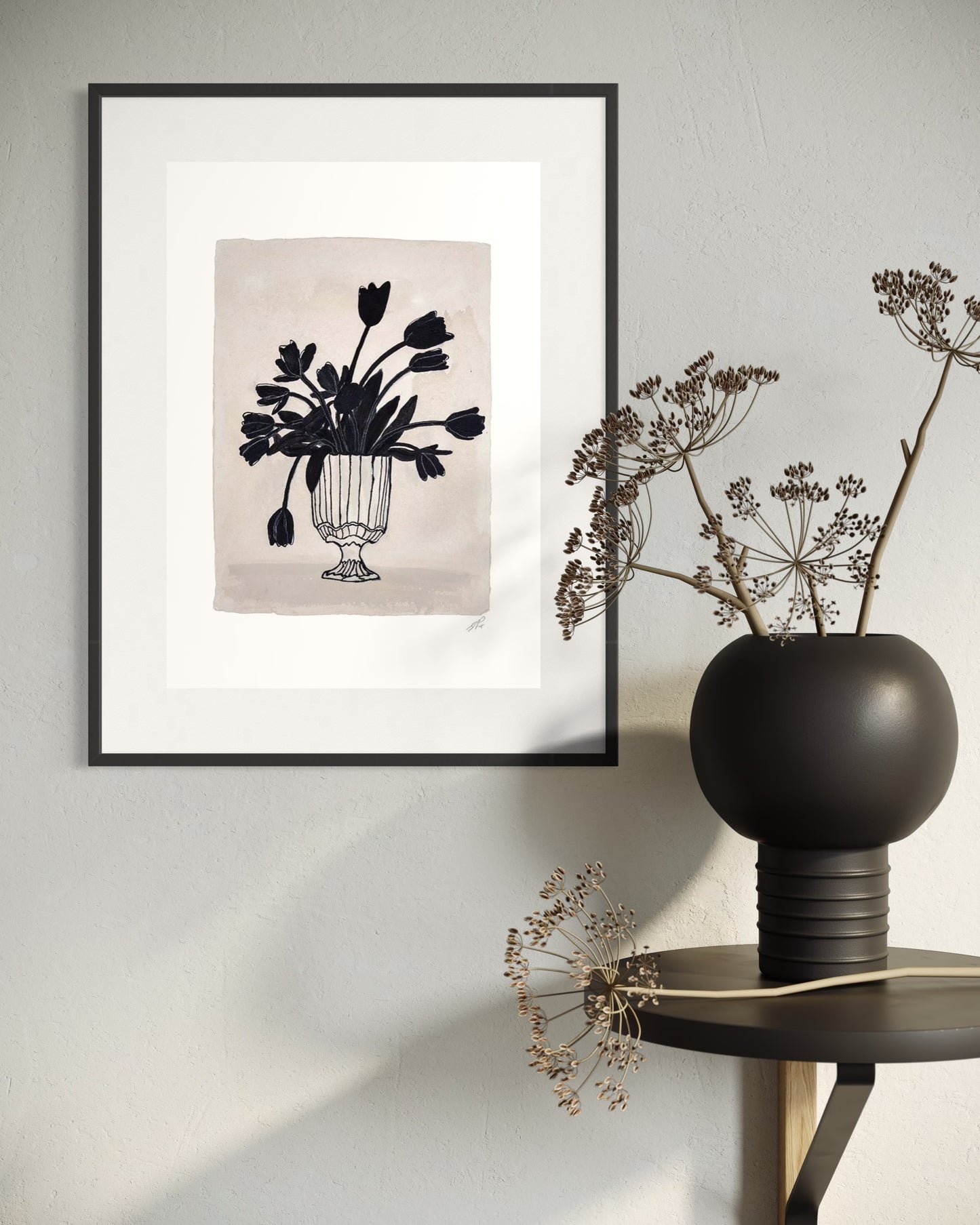 Rocaille Vase Print