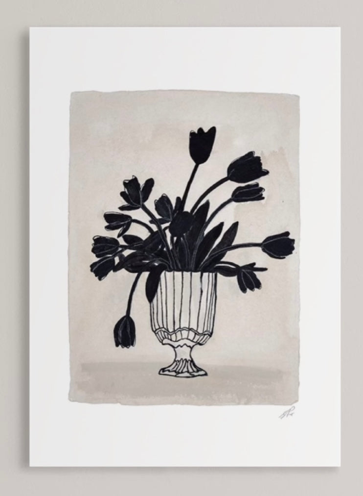 Rocaille Vase Print