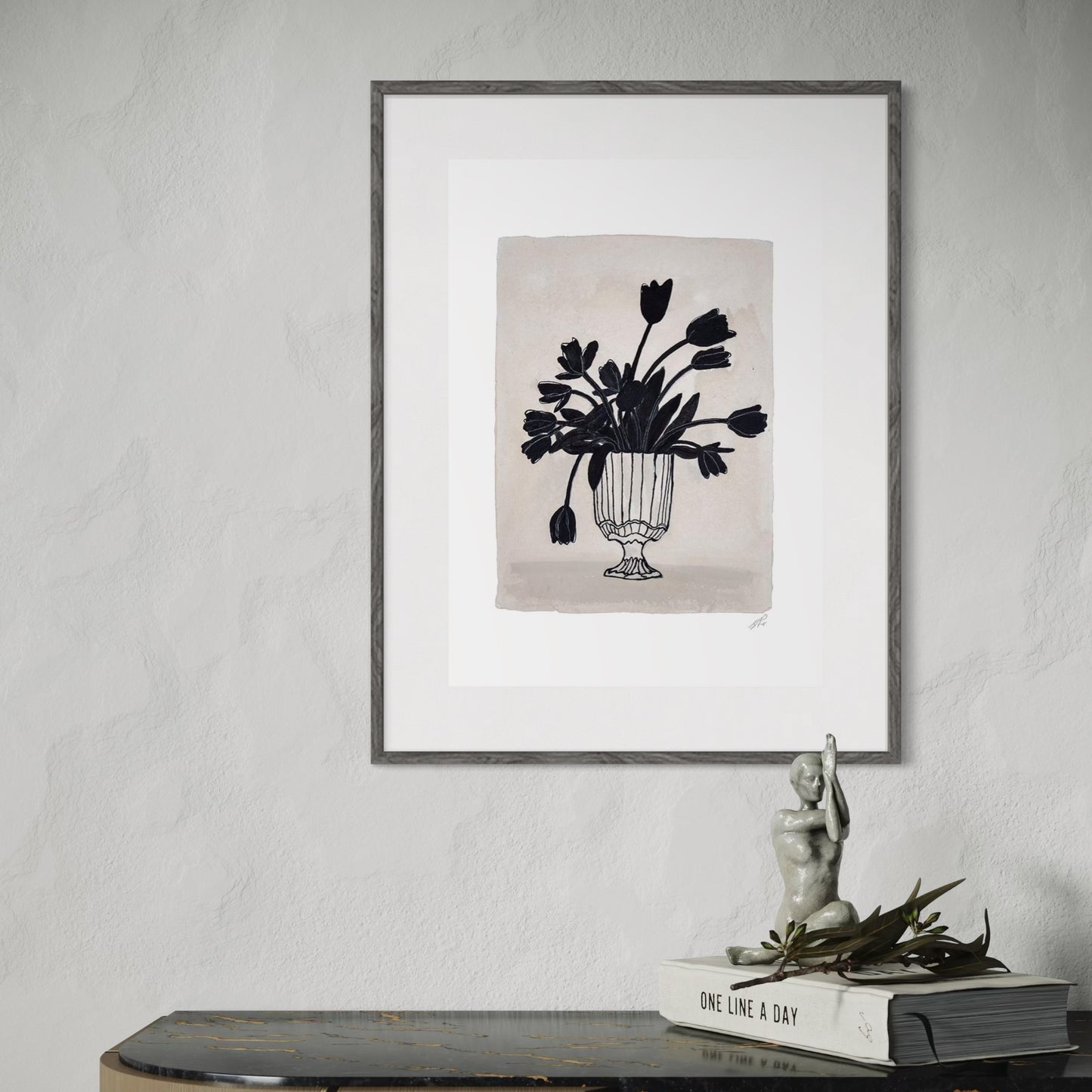 Rocaille Vase Print