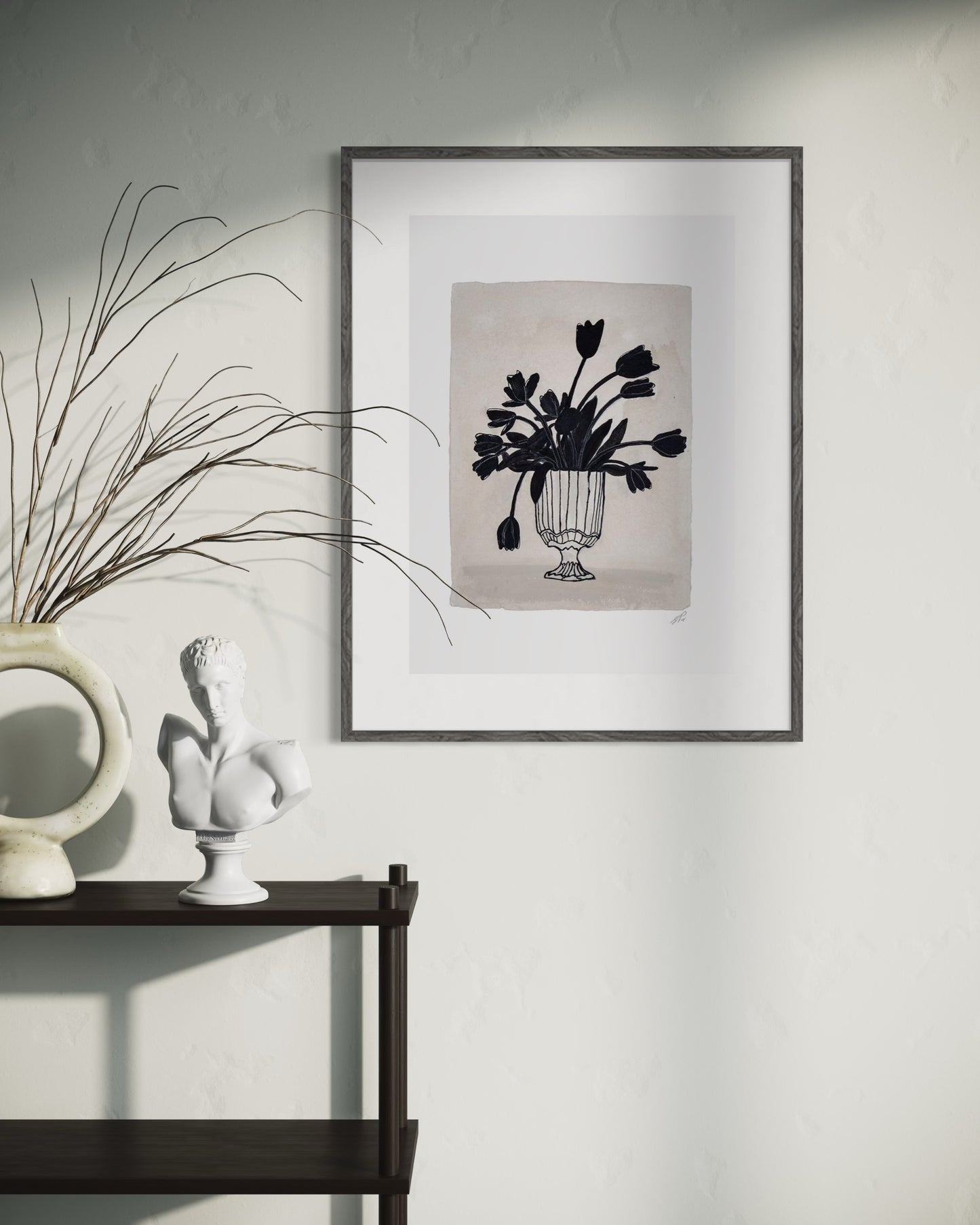 Rocaille Vase Print