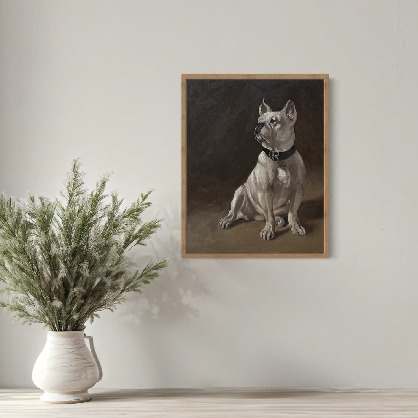 Bulldog print 50 x 40cm