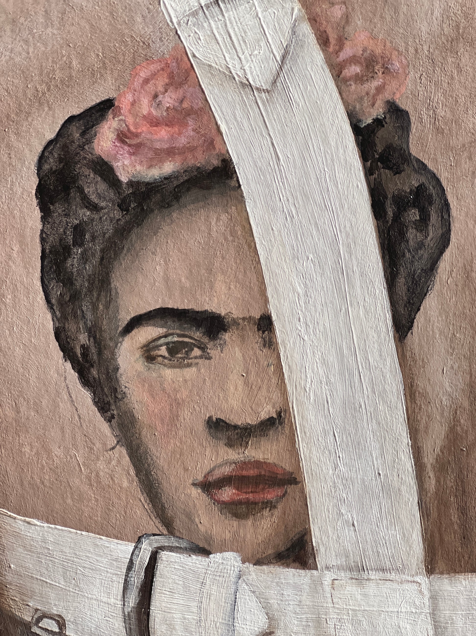 frida Kahlo stencil image