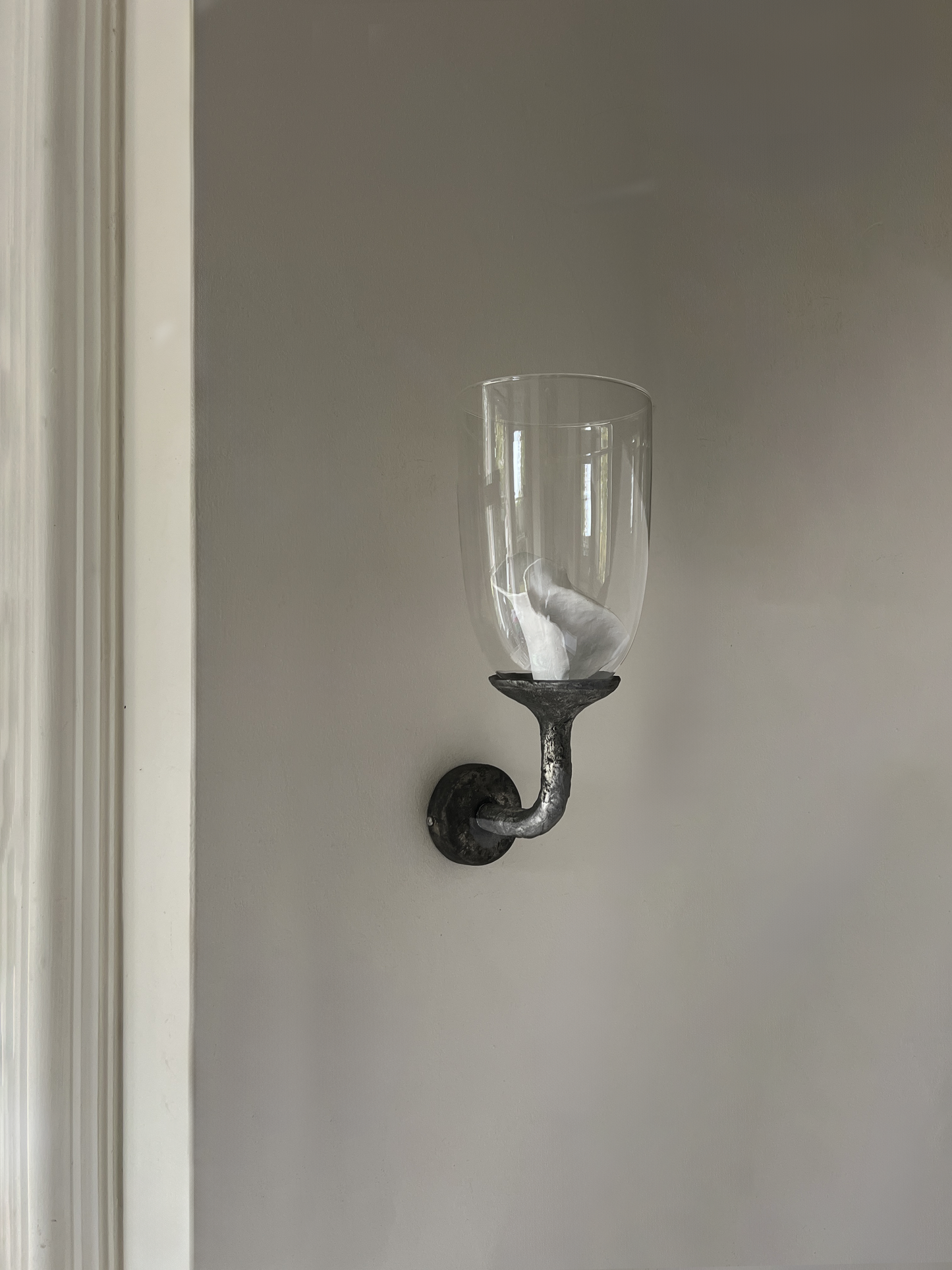 Glass wall light