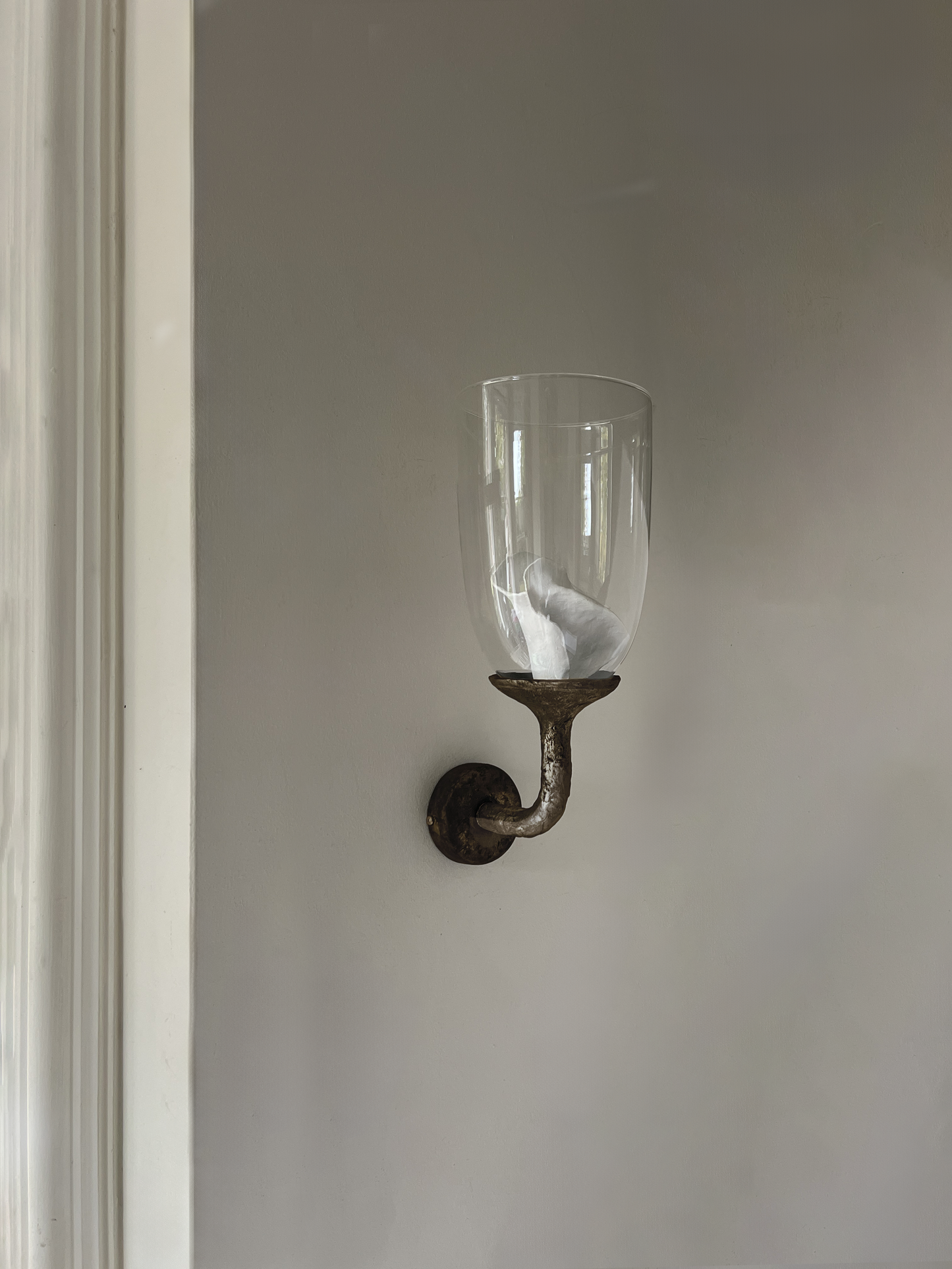Glass wall light