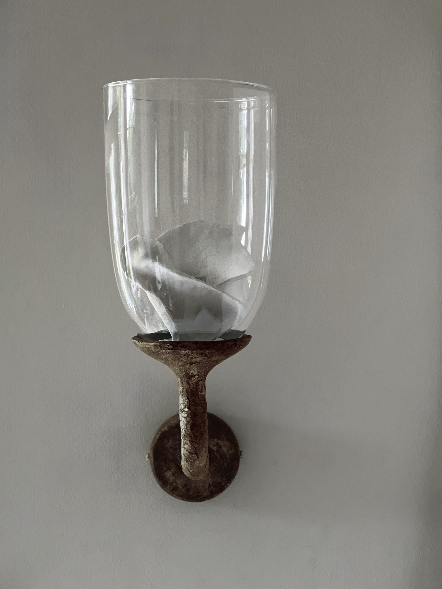 Glass wall light
