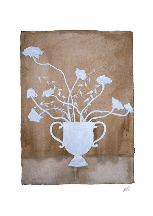 Folk Vase Print