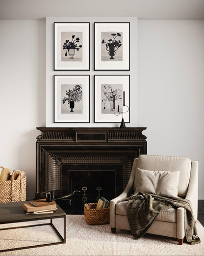 Rocaille Vase Print