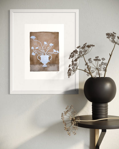 Folk Vase Print