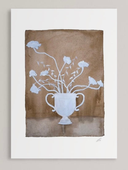 Folk Vase Print