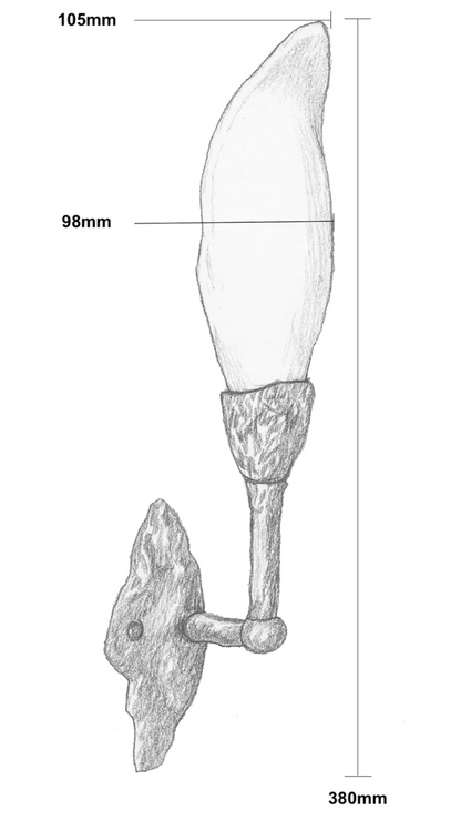 Magnolia Wall Light (Long)