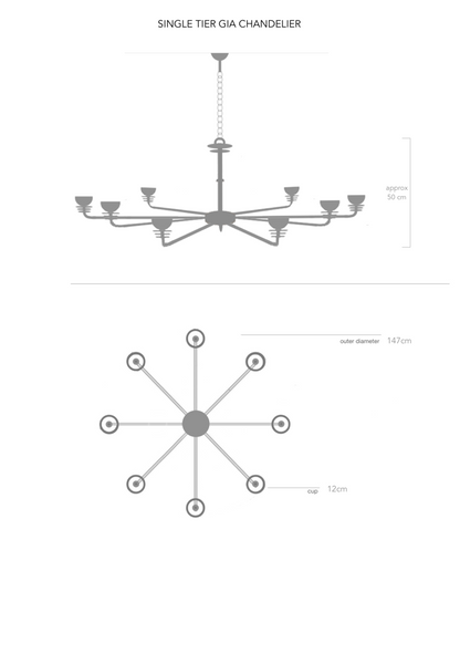 Gia Pendant light